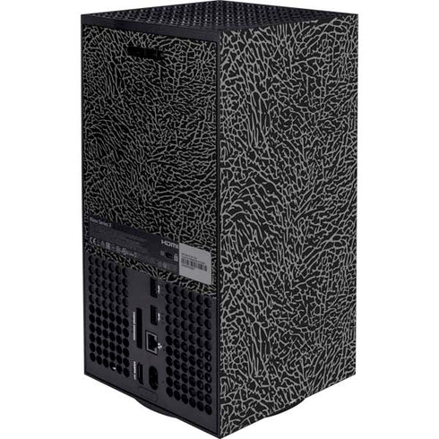 Elephant Print Black XBox Series X Digital Edition Bundle Skin