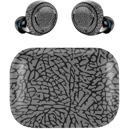 Elephant Print Grey Amazon Echo Buds Skin