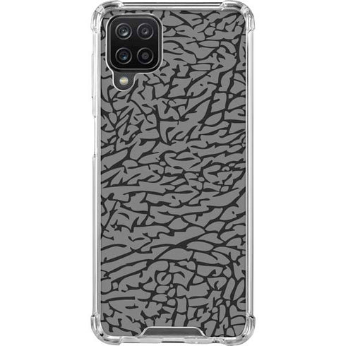 Elephant Print Grey Galaxy Cases