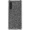 Elephant Print Grey Galaxy A17 Clear Case