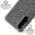 Elephant Print Grey Galaxy A36 5G Clear Case