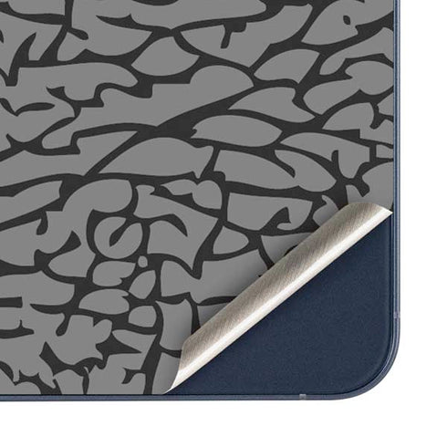 Elephant Print Grey Galaxy A36 5G Skin