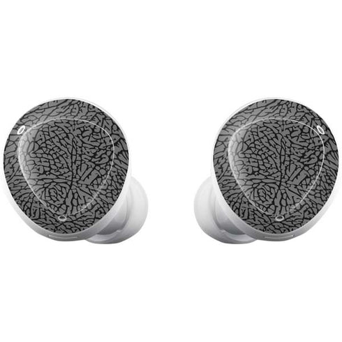 Elephant Print Grey Galaxy Buds Plus Skin