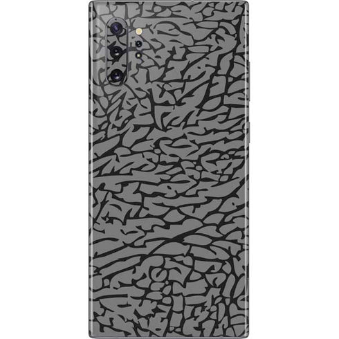 Elephant Print Grey Galaxy Note 10 Plus Skin