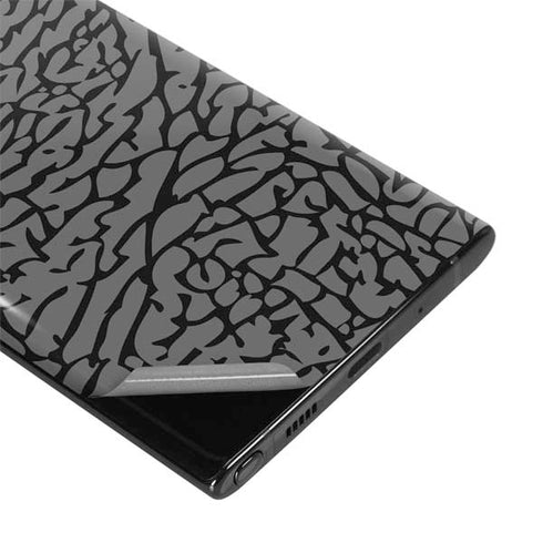 Elephant Print Grey Galaxy Note 10 Plus Skin