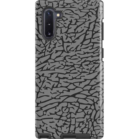 Elephant Print Grey Galaxy Cases