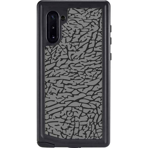 Elephant Print Grey Galaxy Cases