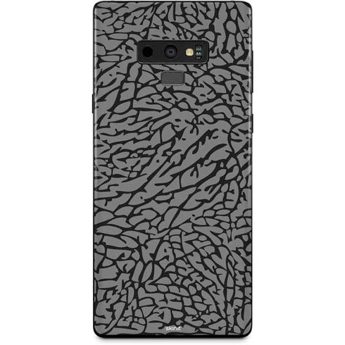 Elephant Print Grey Galaxy Note 9 Skin
