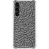 Elephant Print Grey Galaxy S24 FE Clear Case