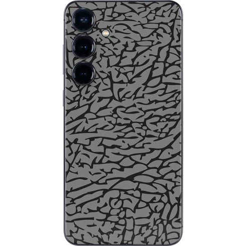 Elephant Print Grey Galaxy S24 Skin