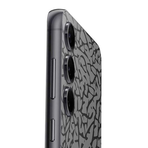 Elephant Print Grey Galaxy S24 Skin