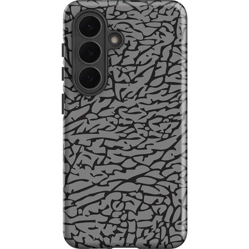 Elephant Print Grey Galaxy S26 Impact Case