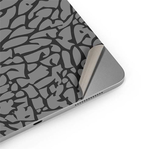 Elephant Print Grey Apple iPad Air Skin