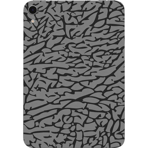 Elephant Print Grey Apple iPad Mini Skin