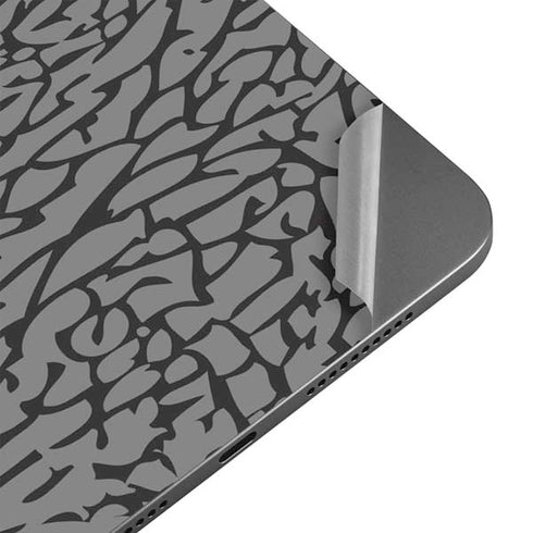 Elephant Print Grey Apple iPad Mini Skin