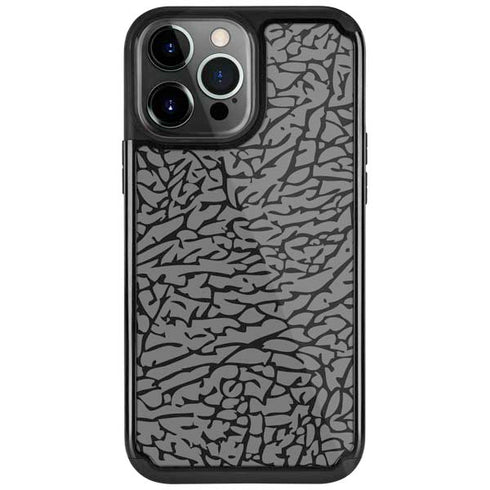 Elephant Print Grey iPhone Cases