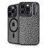 Elephant Print Grey iPhone 14 Pro Kickstand Case