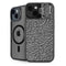 Elephant Print Grey iPhone 15 Kickstand Case