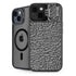 Elephant Print Grey iPhone 15 Kickstand Case