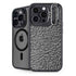 Elephant Print Grey iPhone 15 Pro Kickstand Case