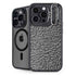 Elephant Print Grey iPhone 15 Pro Max Kickstand Case