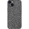 Elephant Print Grey iPhone 15 Skin