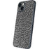 Elephant Print Grey iPhone 15 Skin