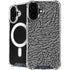 Elephant Print Grey iPhone 16 MagSafe Case