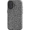 Elephant Print Grey iPhone 16 Plus Impact Case