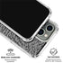 Elephant Print Grey iPhone 16 Pro Clear Case