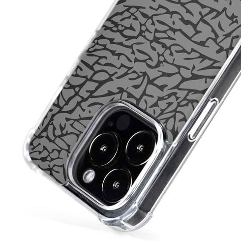Elephant Print Grey iPhone 16 Pro MagSafe Case