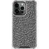 Elephant Print Grey iPhone 16 Pro Max Clear Case