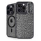 Elephant Print Grey iPhone 16 Pro Max Kickstand Case