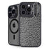 Elephant Print Grey iPhone 16 Pro Max Kickstand Case