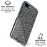 Elephant Print Grey iPhone 16e Clear Case