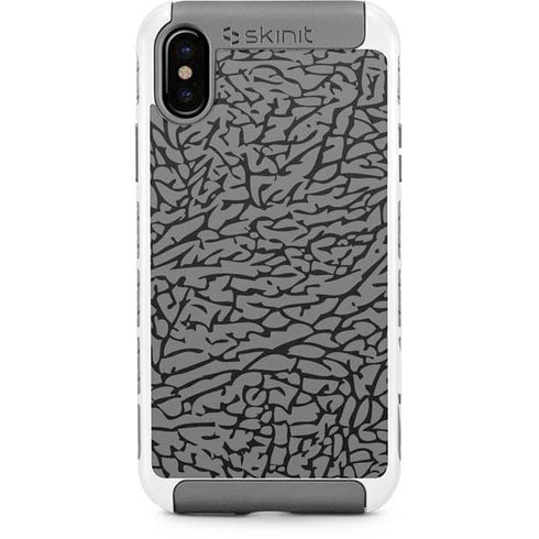 Elephant Print Grey iPhone Cases