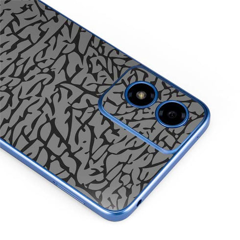 Elephant Print Grey Moto G Play 4G (2024) Skin