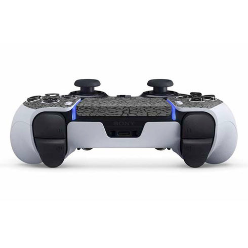 Elephant Print Grey PS5 DualSense Edge Pro Controller Skin