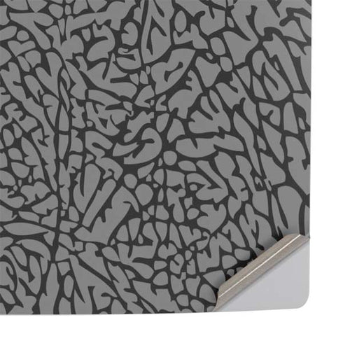 Elephant Print Grey PS5 Pro Console Skin