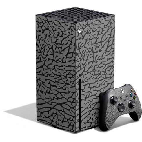 Elephant Print Grey Xbox Series X Bundle Skin