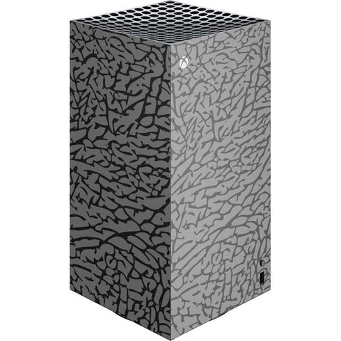 Elephant Print Grey Xbox Series X Skins