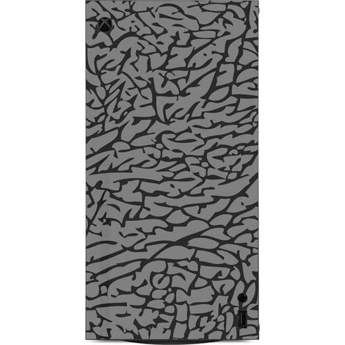 Elephant Print Grey XBox Series X Digital Edition Console Skin