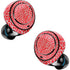 Elephant Print Red Amazon Echo Buds Skin