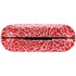 Elephant Print Red Amazon Echo Buds Skin