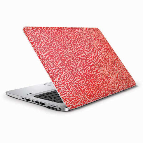 Elephant Print Red HP Elitebook Skin