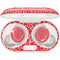 Elephant Print Red Galaxy Buds Plus Skin