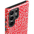 Elephant Print Red Galaxy S23 Ultra Pro Case