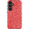 Elephant Print Red Galaxy S25 Plus Impact Case