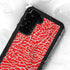 Elephant Print Red Galaxy S24 Plus Waterproof Case
