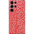 Elephant Print Red Galaxy S25 Ultra Skin